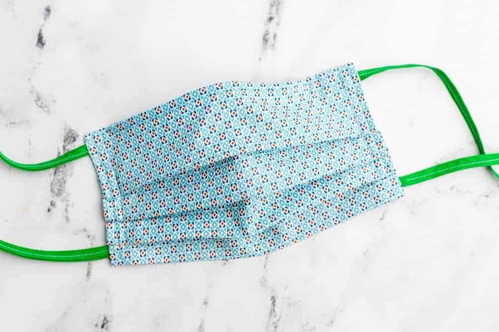How to Sew a DIY Fabric Face Mask - Free Printable Pattern